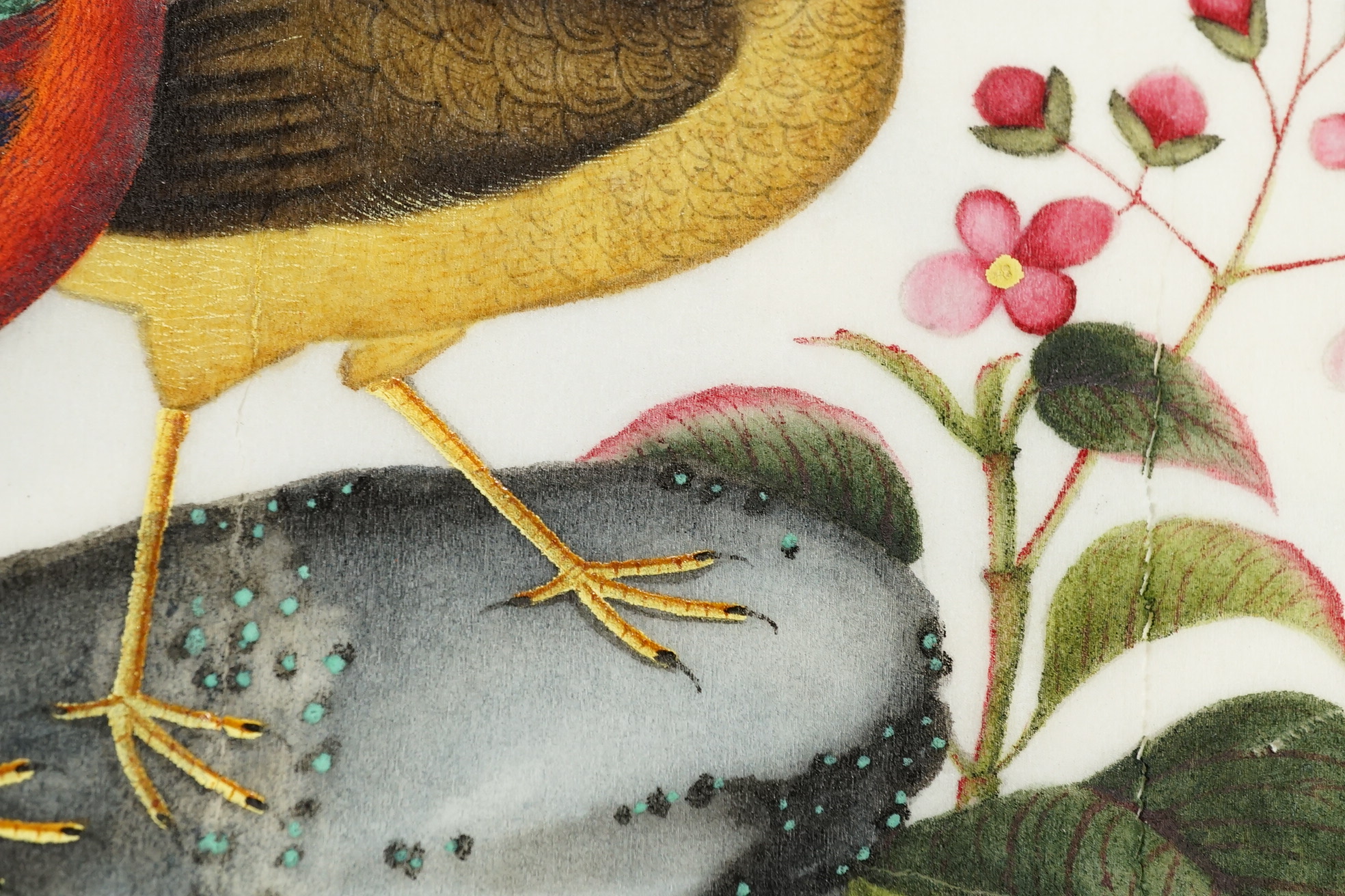 Chinese Guangzhou School , (mid 19th century), Album of 22 watercolours on pith paper and a pencil drawing on rice paper